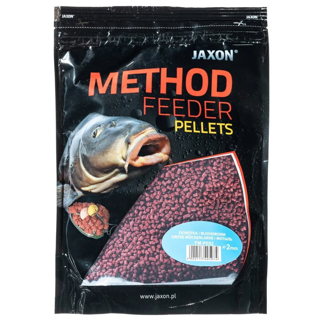 pellet-jaxon-method-feeder-2mm-ochotka-500g
