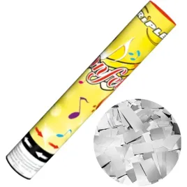tuba-strzelajaca-konfetti-paski-srebrny-triplex-30-cm