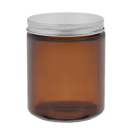 sloik-brazowy-do-swiec-250-ml-ze-srebrna-metalowa-nakretka-144-szt