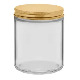 sloik-przezroczysty-do-swiec-250-ml-ze-zlota-metalowa-nakretka-144-szt