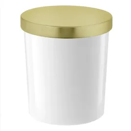 sloik-do-swiec-bialy-polysk-300-ml-ze-zlota-pokrywka-72-sztuki