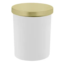 sloik-do-swiec-bialy-mat-200-ml-ze-zlota-pokrywka