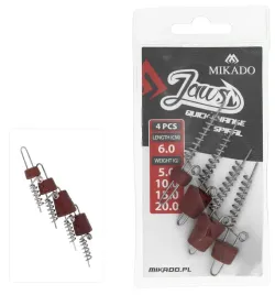 wkret-do-przynet-mikado-jaws-quick-change-spiral-mix-6cm-op-4szt