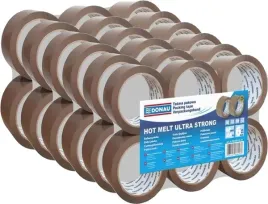 tasma-pakowa-do-wysylek-brazowa-66-m-donau-hot-melt-ultra-strong-36-szt