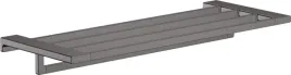 hansgrohe-addstoris-polka-z-wieszakiem-czarny-szczotkowany-chrom-41751340