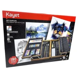 kayet-zestaw-przyborow-artystycznych-w-walizce-180-elementow