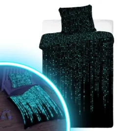 posciel-mlodziezowa-160x200-swiecaca-w-ciemnosci-gamer-neo-matrix