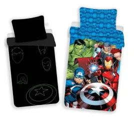 posciel-140x200-swiecaca-w-ciemnosci-marvel-hulk-iron-man-thor-avengers