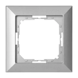 ramka-pojedyncza-gniazdka-kontaktu-seria-pearl-srebrna-modulow