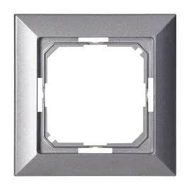 ramka-pojedyncza-gniazdka-kontakt-seria-pearl-antracytowa