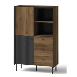regal-prestigo-p4-szerokosc-882-cm-szuflady-orzech-czarny-mat-san-seb