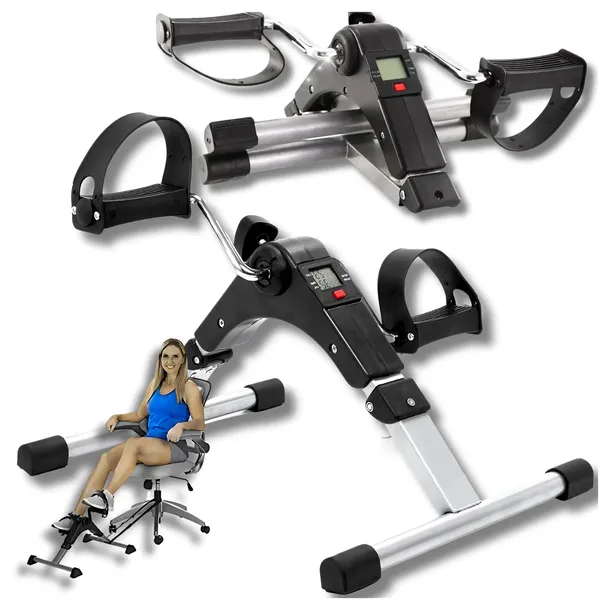 ROWEREK TRENINGOWY ROTOR ROWER REHABILITACYJNY Z LICZNIKIEM LCD + MATA