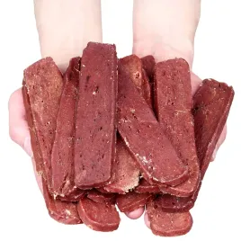 Zdjęcie produktu Przysmak dla psa paski z wołowiną Hau&Miau 500g