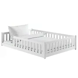 niskie-lozko-podlogowe-z-barierkami-dla-dziecka-mati-140x200-biale-z-drewna