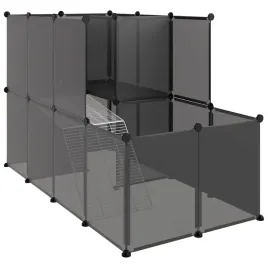 klatka-dla-malych-zwierzat-czarna-142x74x93-cm-pp-i-stal