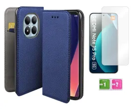 etui-z-klapka-do-xiaomi-redmi-note-15-pro-5g-obudowa-niebieski-szklo-9h