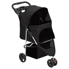 skladany-wozek-dla-psa-czarny-80x46x98-cm-tkanina-oxford