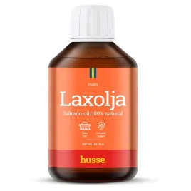 husse-laxolja-100percent-olej-z-lososia-300-ml