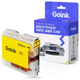 tusz-do-brother-mfc-685-cw-yellow-lc1000-y