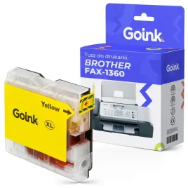 tusz-do-brother-fax-1360-yellow-lc1000-y