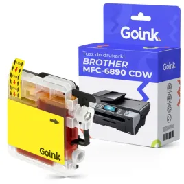 tusz-do-brother-mfc-6890-cdw-yellow-lc1100y
