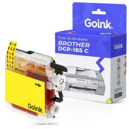 tusz-do-brother-dcp-185-c-yellow-lc1100y