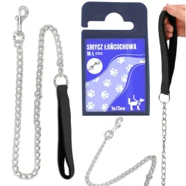 smycz-mocna-lancuch-metalowy-chromowany-psa-1m-3mm