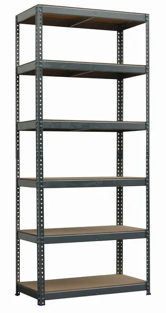 SOLIDNY REGAŁ METALOWY DO SKLEPU MAGAZYNU GARAŻU 225X90X40 200KG