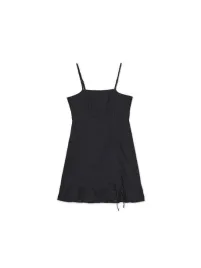 czarna-mini-sukienka-na-ramiaczkach-cropp-xl