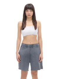 szare-dresowe-spodenki-cropp-xs