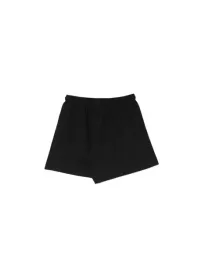 czarne-szorty-z-wysokim-stanem-cropp-m