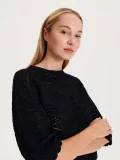 czarny-sweter-azurowy-reserved-m-marka-reserved