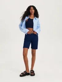 granatowe-szorty-damskie-z-paskiem-reserved-m