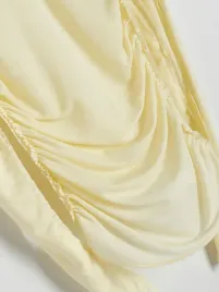 zolta-bluzka-z-dlugim-rekawem-z-marszczeniami-reserved-xs