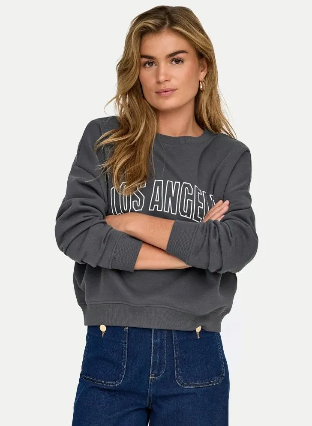 szara-bluza-onlsweat-only-xs
