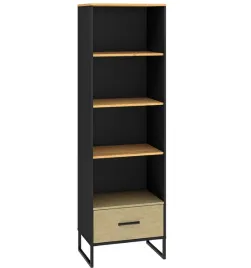 regal-stojacy-dab-craft-zloty-czarny-stal-1d1s-colt-03-ml-meble-premium