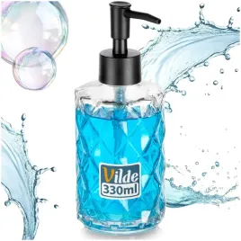 szklany-elegancki-dozownik-do-mydla-w-plynie-przezroczysty-330-ml