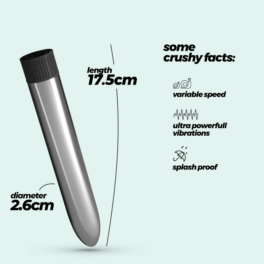 crushious-classic-vibe-vibrator-silver