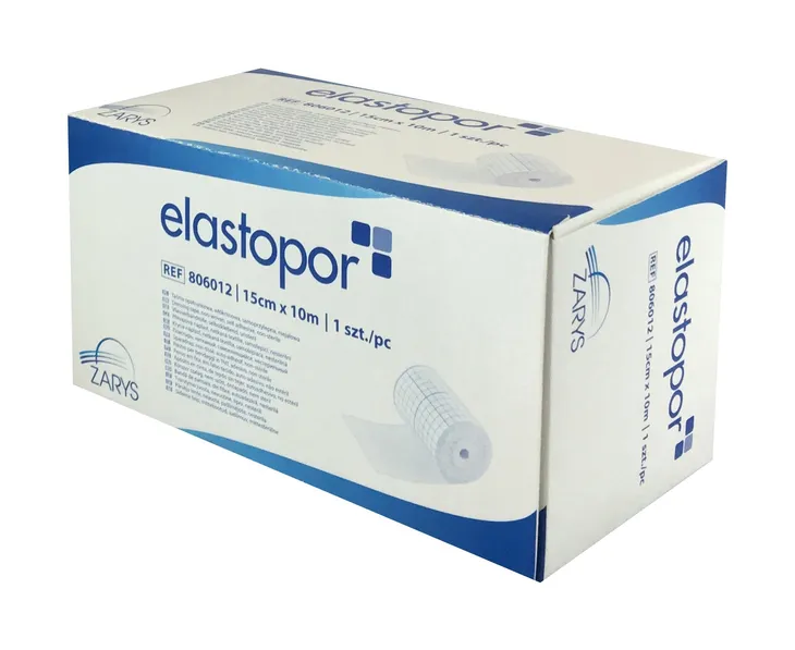 Taśma opatrunkowa 15cm x 10m Elastopor Zarys