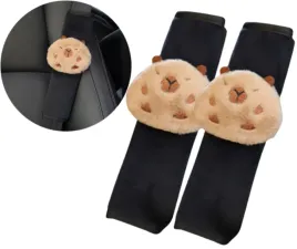2x-nakladka-ochraniacz-na-pas-pasy-bezpieczenstwa-pluszak-kapibara-maskotka