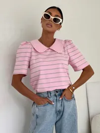 stylowa-bluzka-w-paski-z-kolnierzykiem-selfie-roz