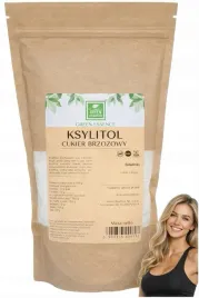 Zdjęcie produktu KSYLITOL fiński Xylitol cukier brzozowy słodzik niskokaloryczny 1 kg