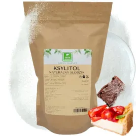Zdjęcie produktu KSYLITOL Xylitol naturalny cukier brzozowy zamiennik cukru 1 kg