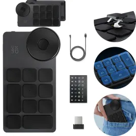 pilot-bezprzewodowy-z-programowalnymi-skrotami-kompakt-przenosna-klawiatura