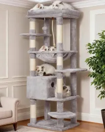 drapak-z-kocem-dla-duzego-kota-z-jaskinia-i-platformami