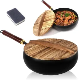 japonska-patelnia-zeliwna-z-drewniana-pokrywka-w-stylu-wiejskim-28cm