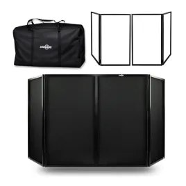 parawan-oslona-dla-dj-ekran-skladany-4-panelowy-4x-czarna-lycra-pokrowiec