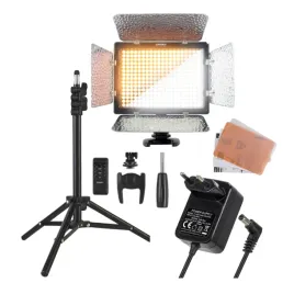 lampa-led-yongnuo-yn300-3200-5600k-statyw-do-kamery-oswietlenia-zasilacz