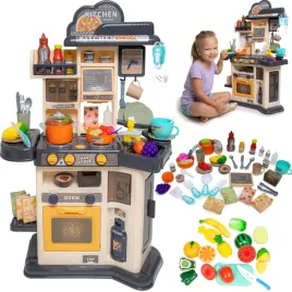 kuchnia-dla-dzieci-rogowa-kran-para-dzwieki-garnki-akcesoria