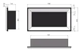 biokominek-simple-fire-frame-900-bialy-szyba-stan-nowy